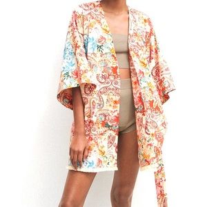 Zara Belted Kimono size M/L  (New never worn)
